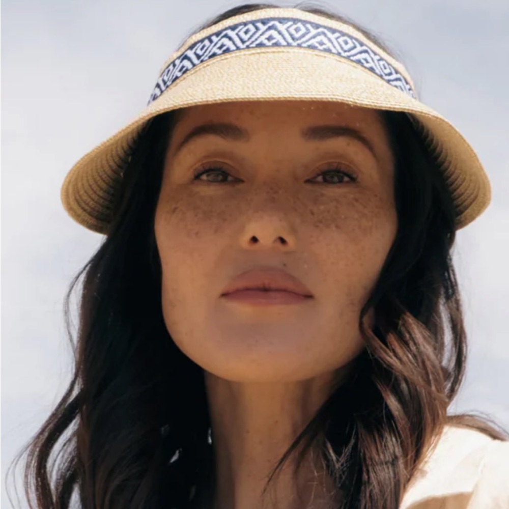 Sea & Grass straw visor